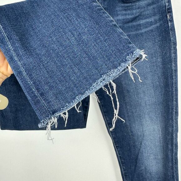 AGOLDE Sophie High Rise Raw Hem Crop Skinny‎ Denim Jean Size 27 Style A018-3005. - Picture 11 of 13
